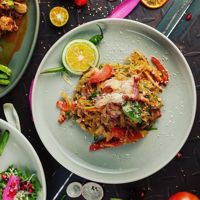 Crispy Grilled Bacon Kottu