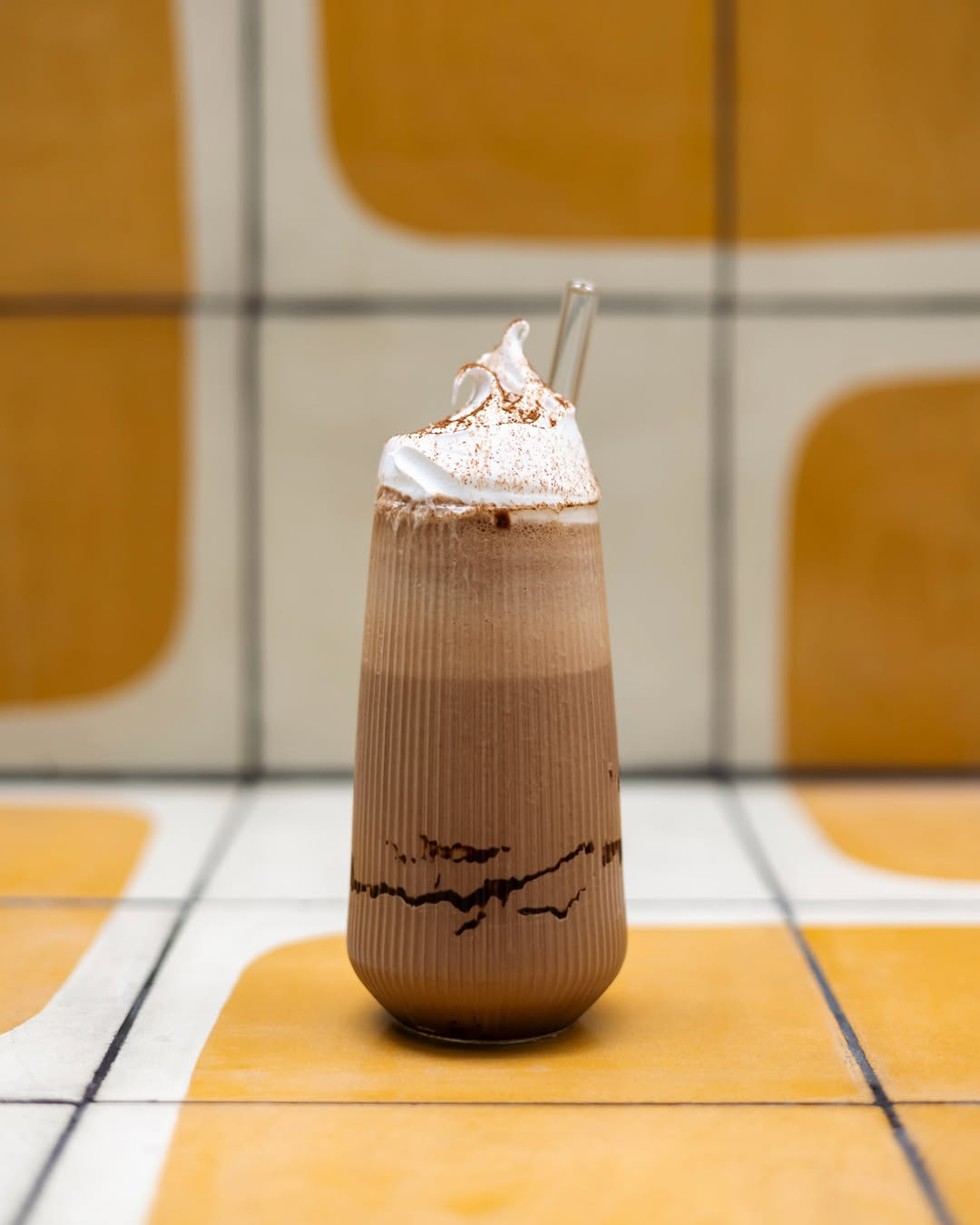 KK Dark Chocolate Frappe.