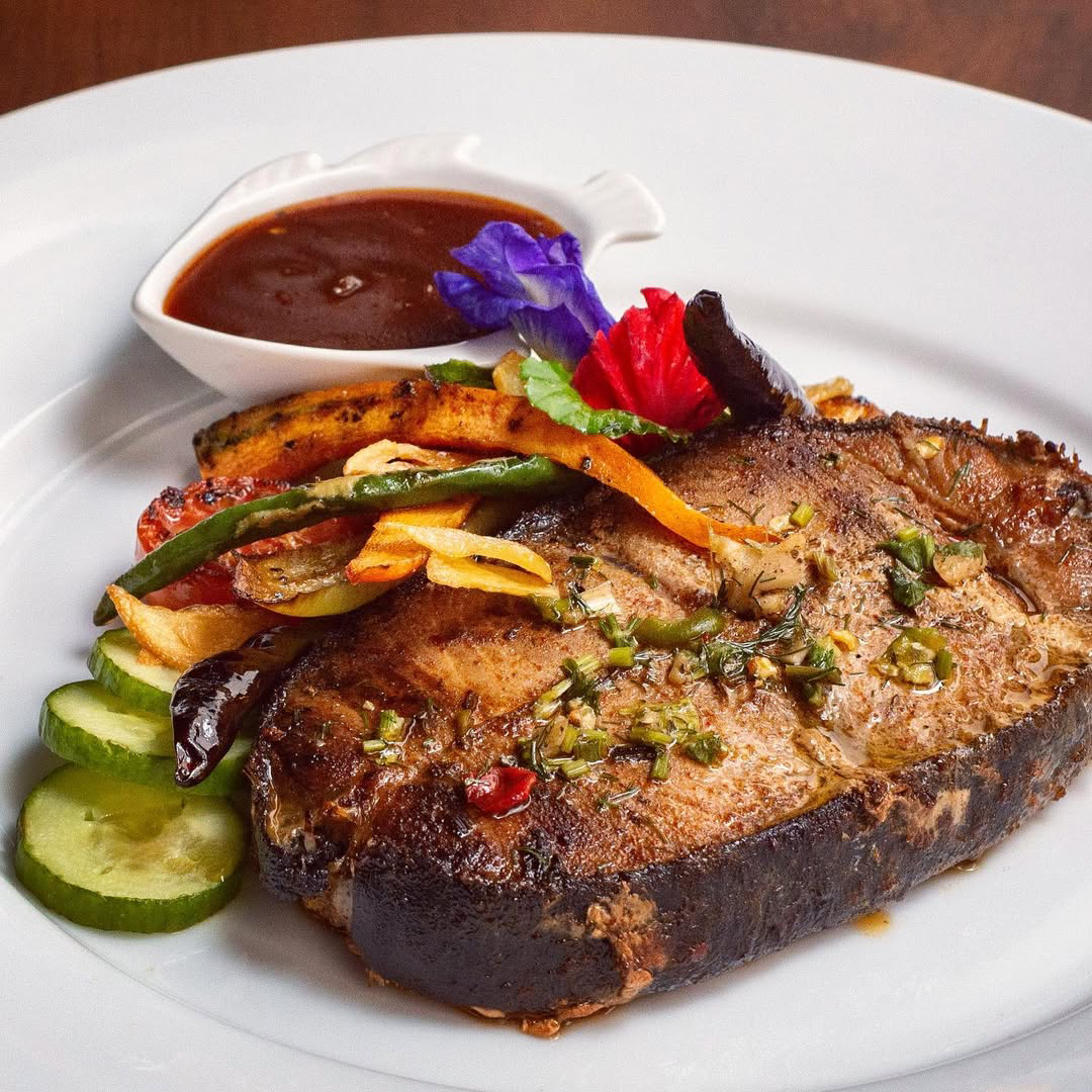 Lemon Marinated Tuna Steak