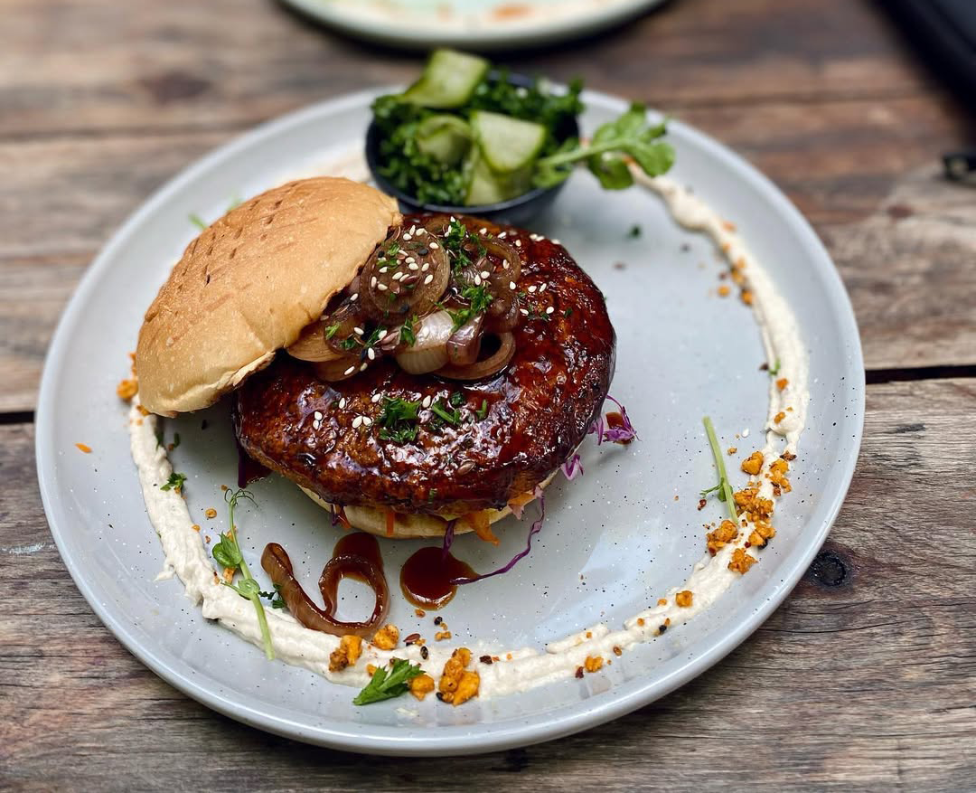 vegan Beany burger