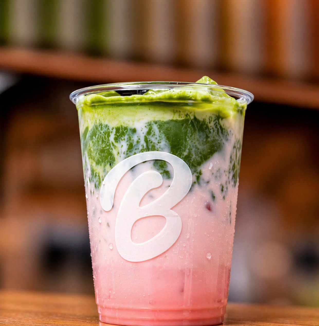 Iced Strawberry Matcha