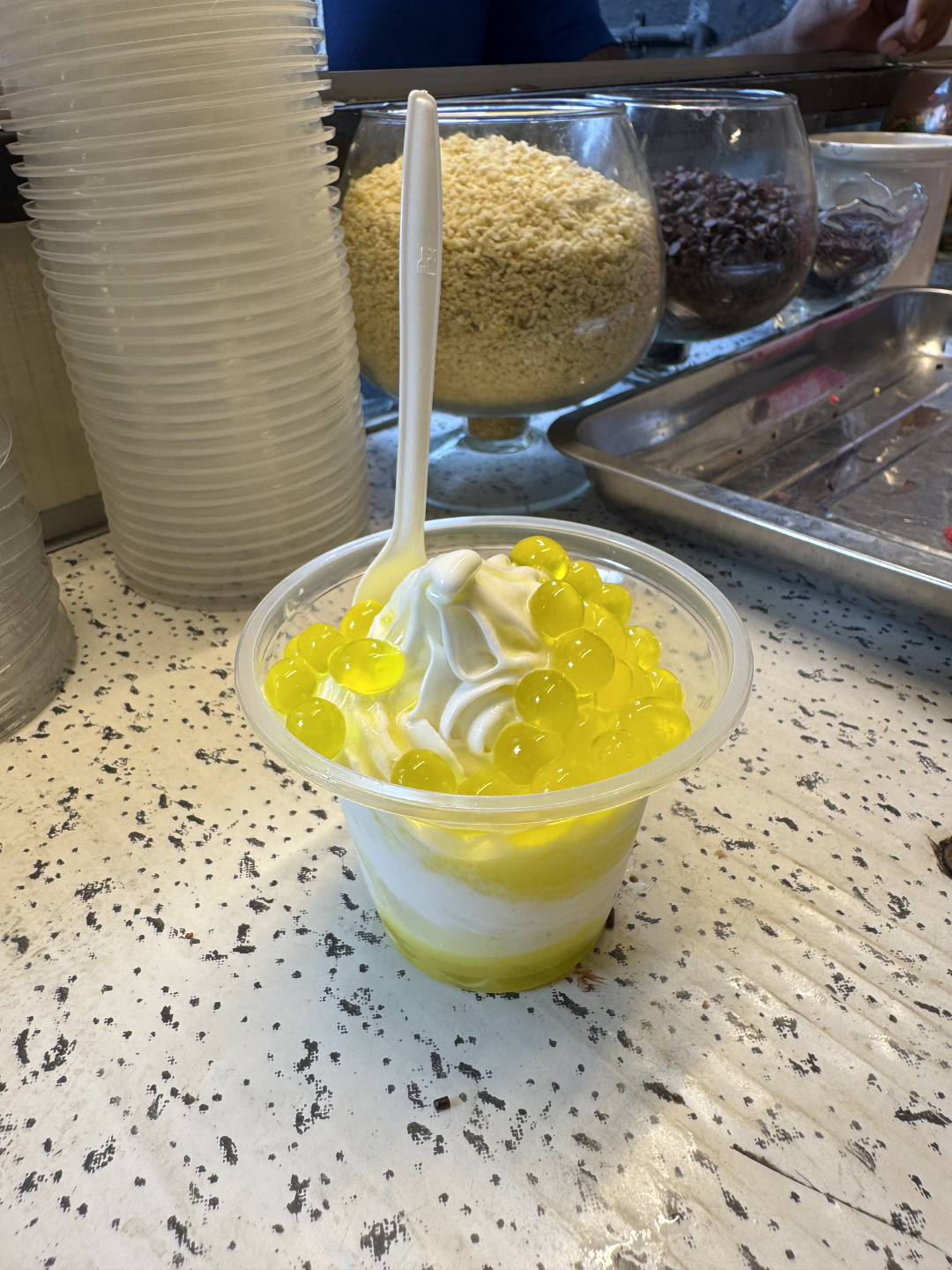 Mango Bubble Sundae