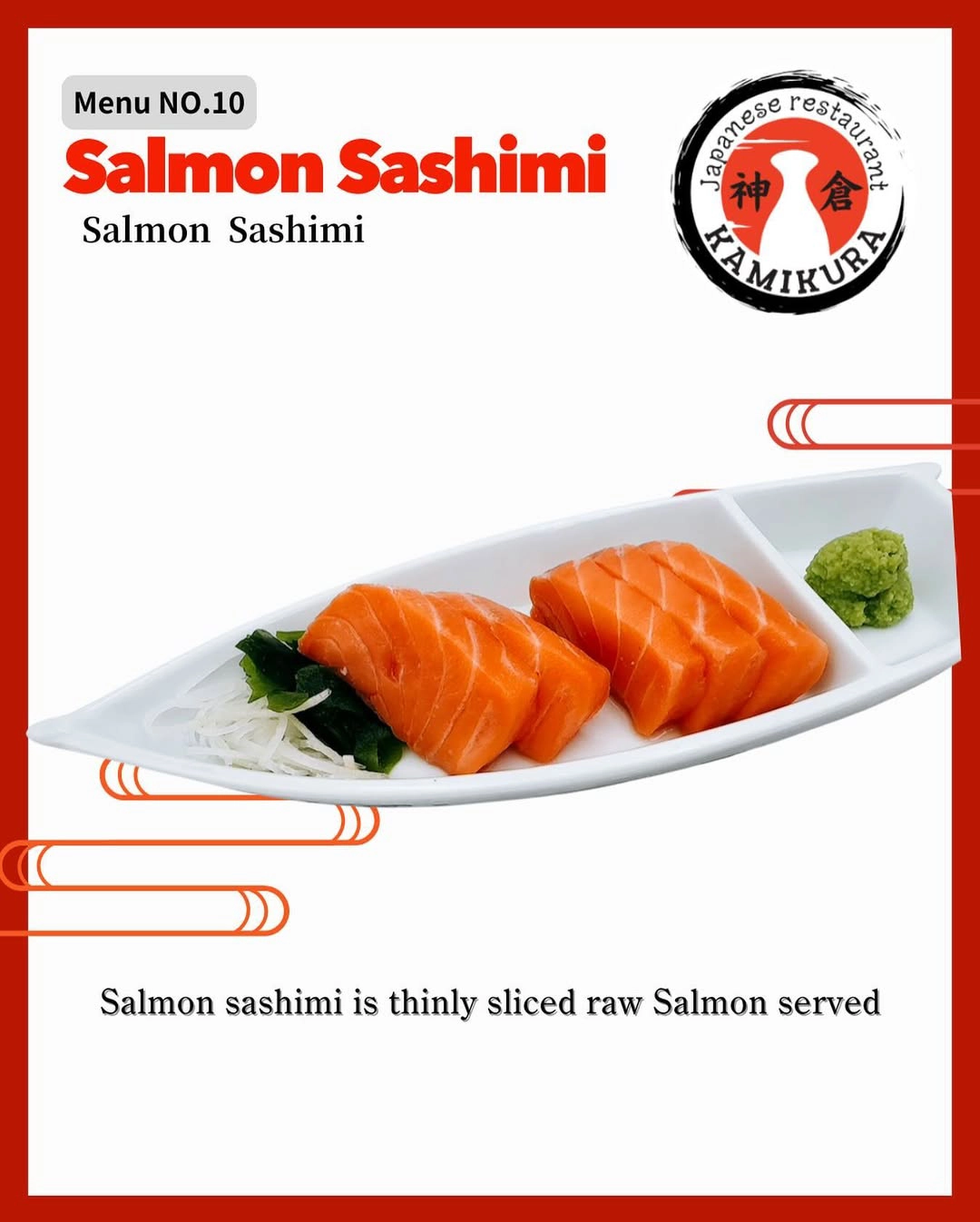 Salmon Sashimi