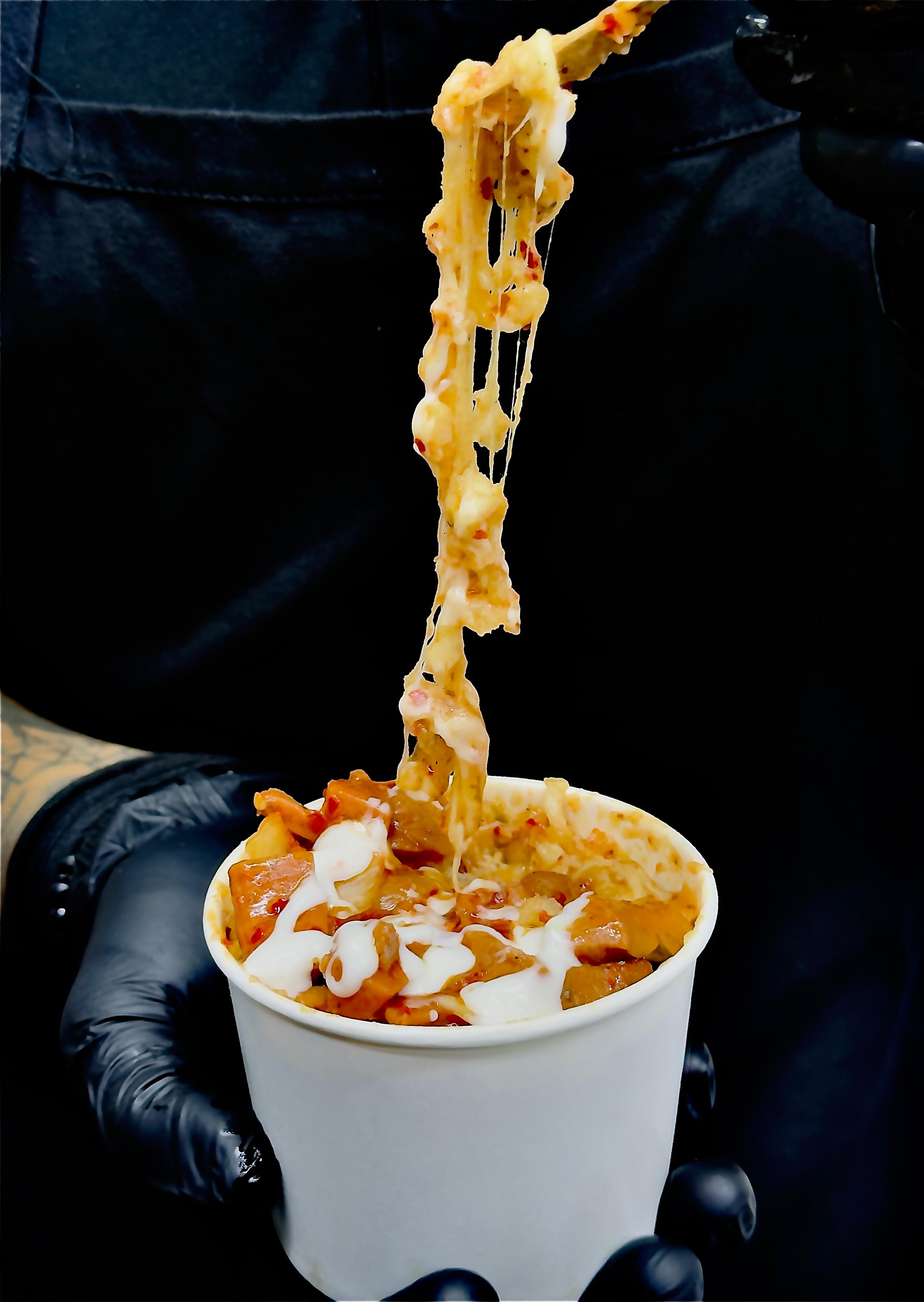 Devilled Sausage Cup