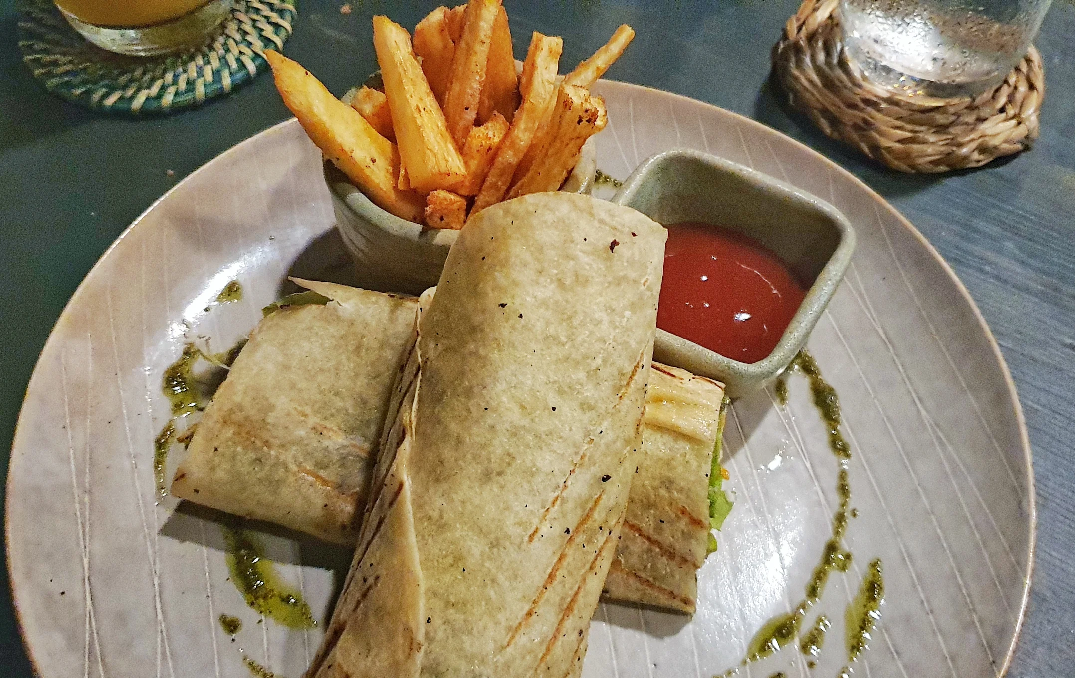 Butter Chicken Wrap
