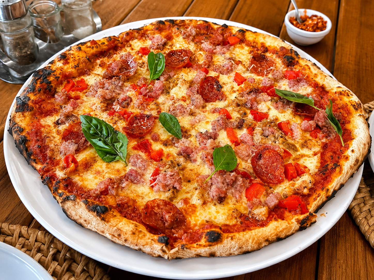 Truffles Monster Pizza