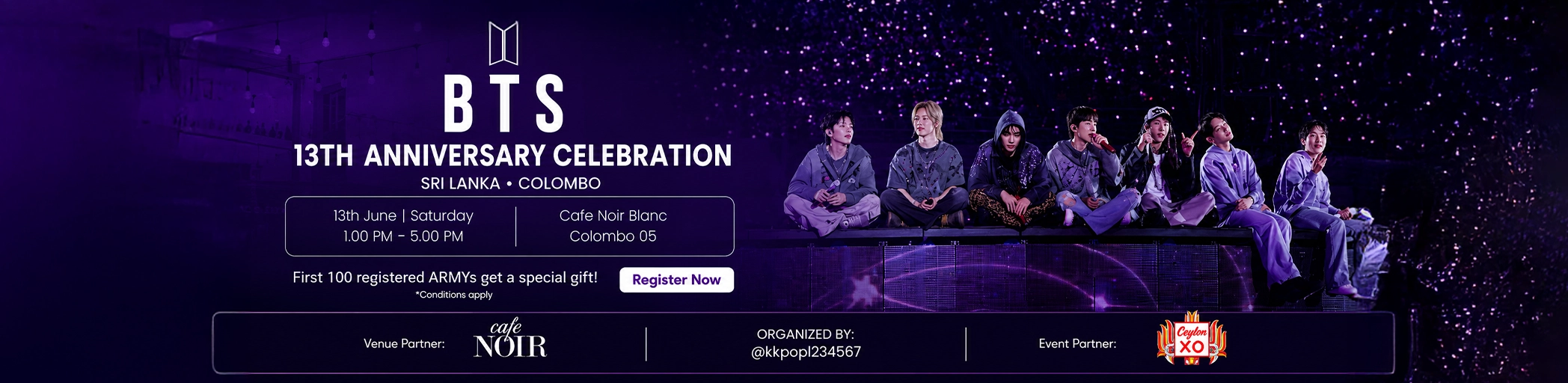BTS 13th anniversary celebration