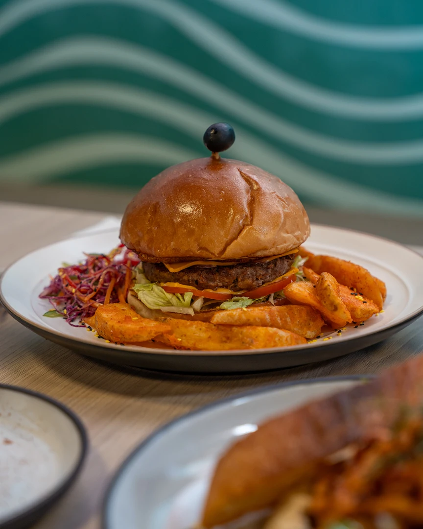 Fluffed Tenderloin Burger