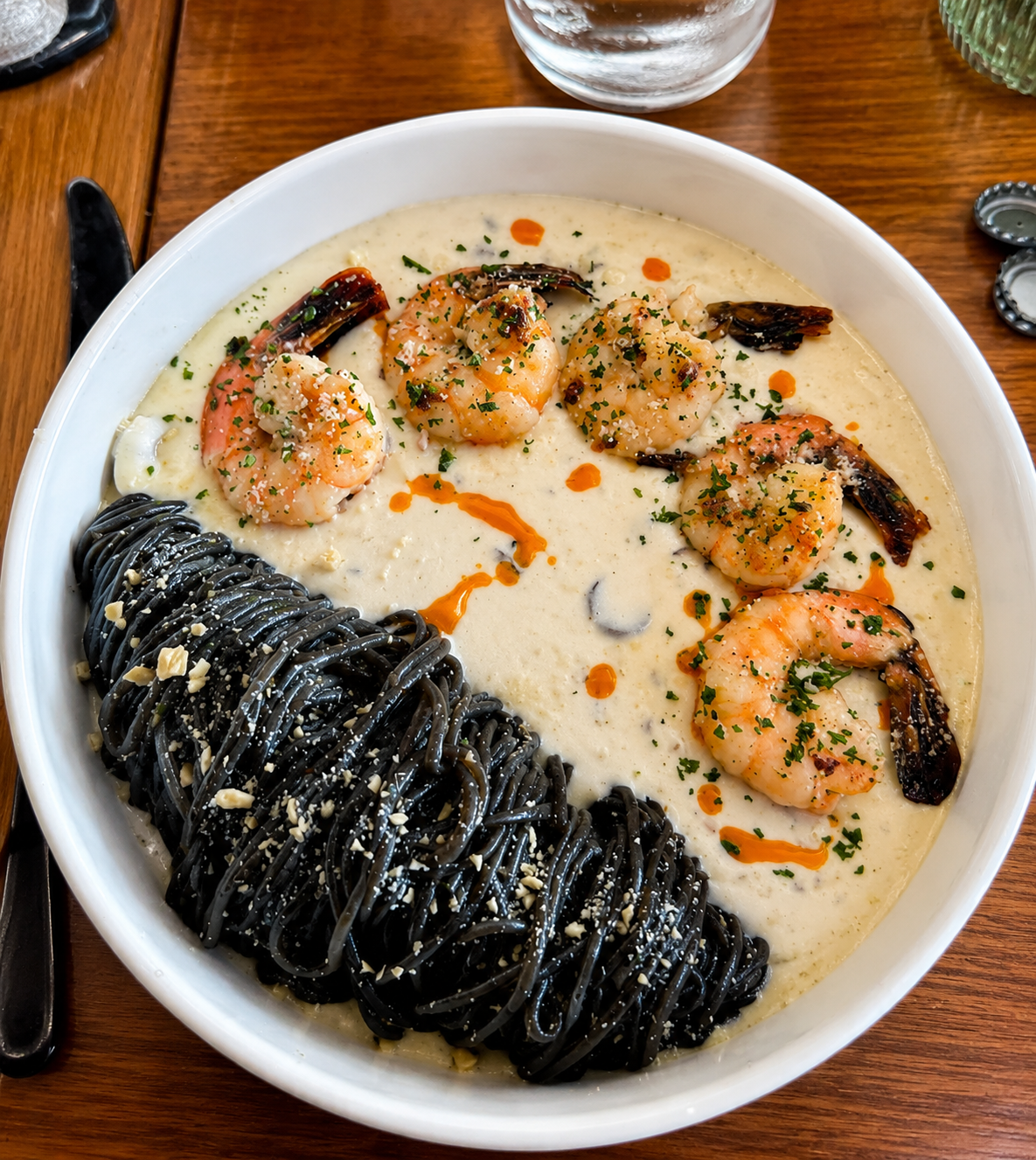 Prawan Black Noodles