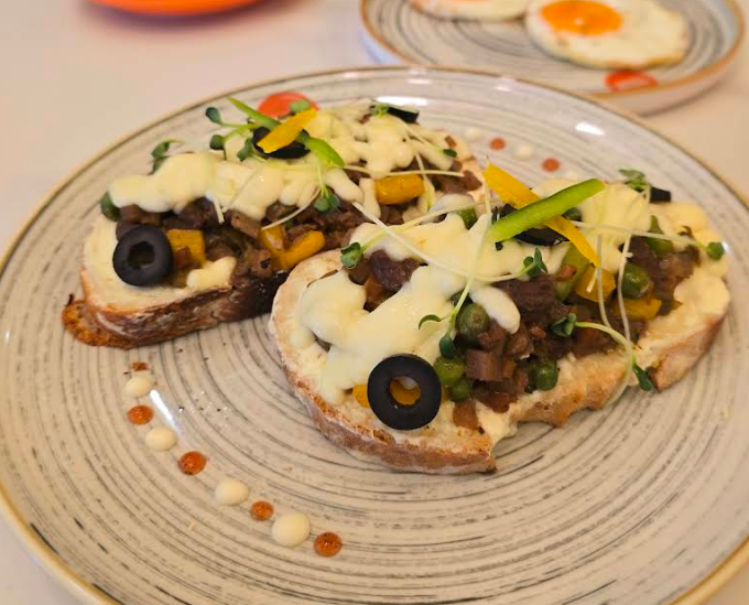 Fried Beef Sourdough