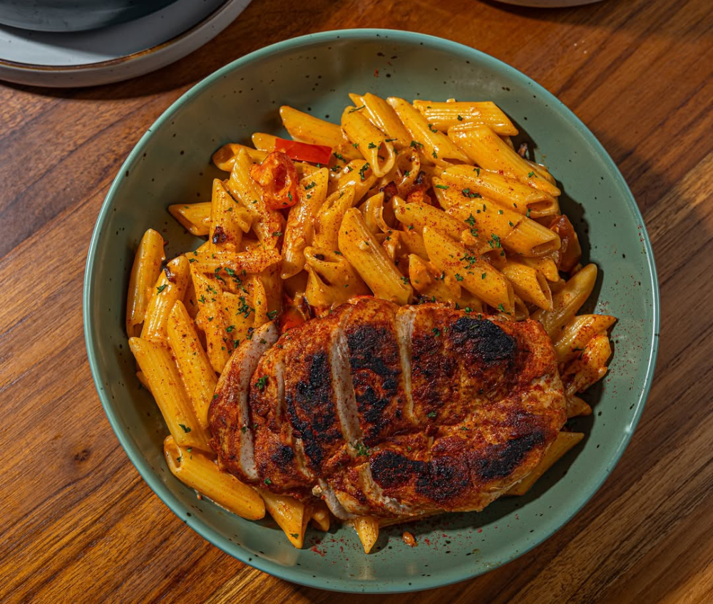 Cajun Grilled Chicken Pasta