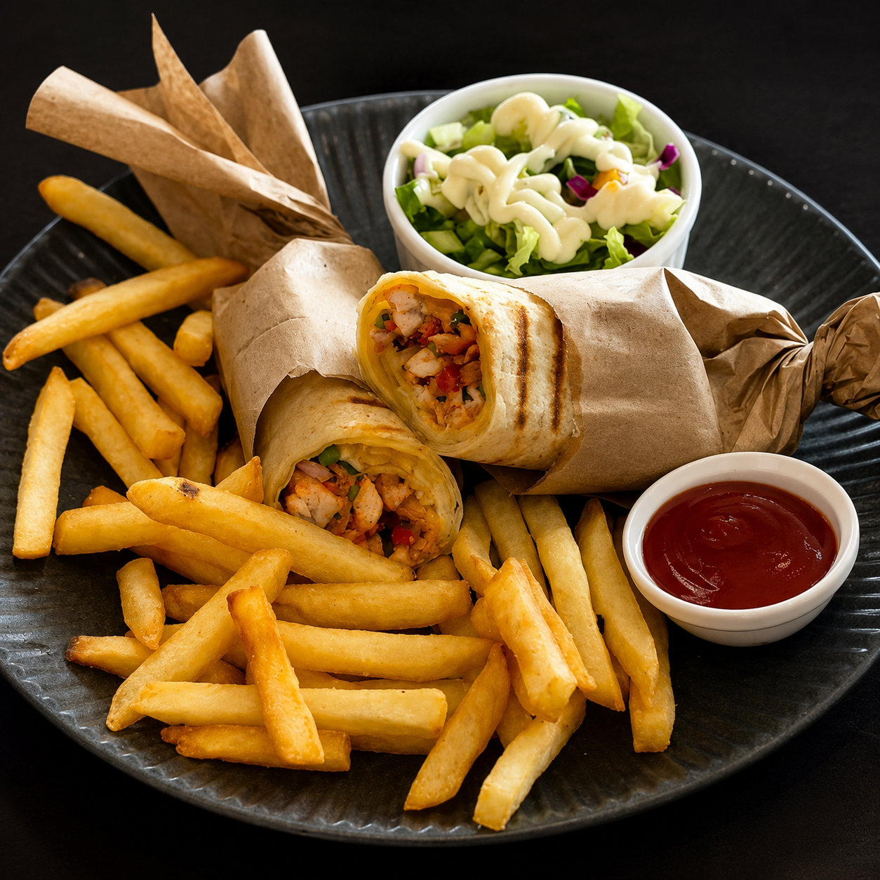 chicken tikka wrappe
