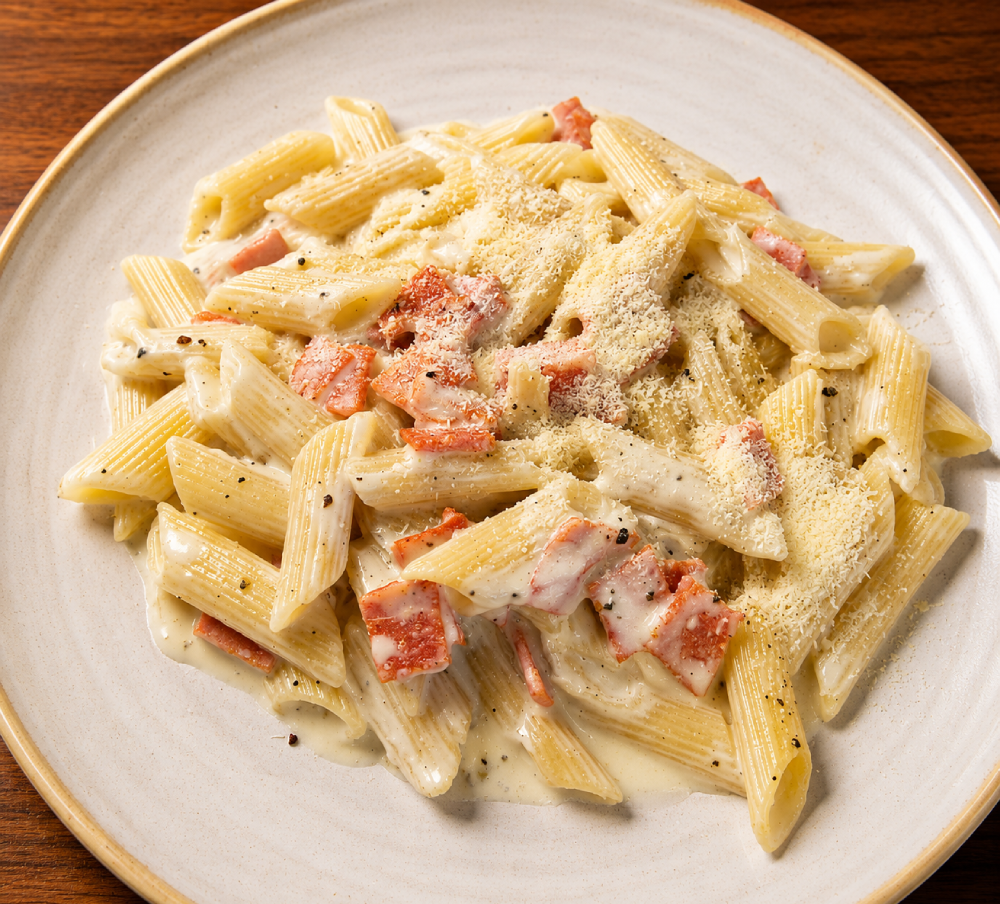 Ham and Cheese Pasta
