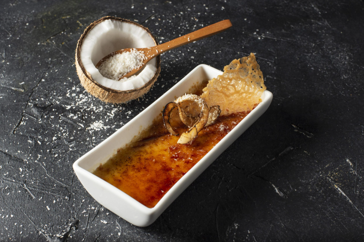 Coconut Crème Brûlée