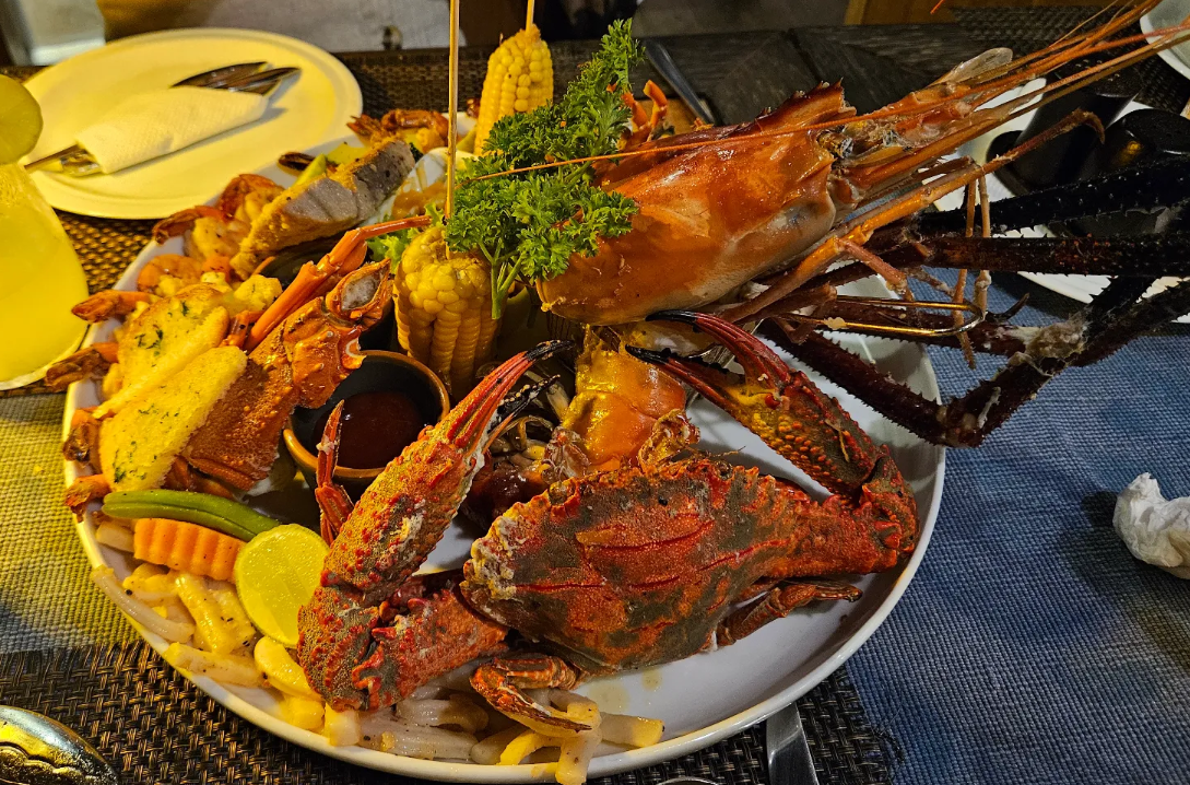 Seafood platter