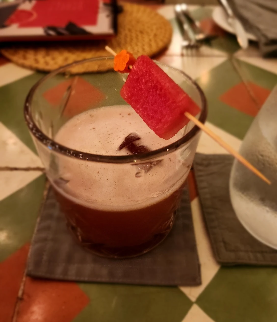 Tamarind and Melon cocktail