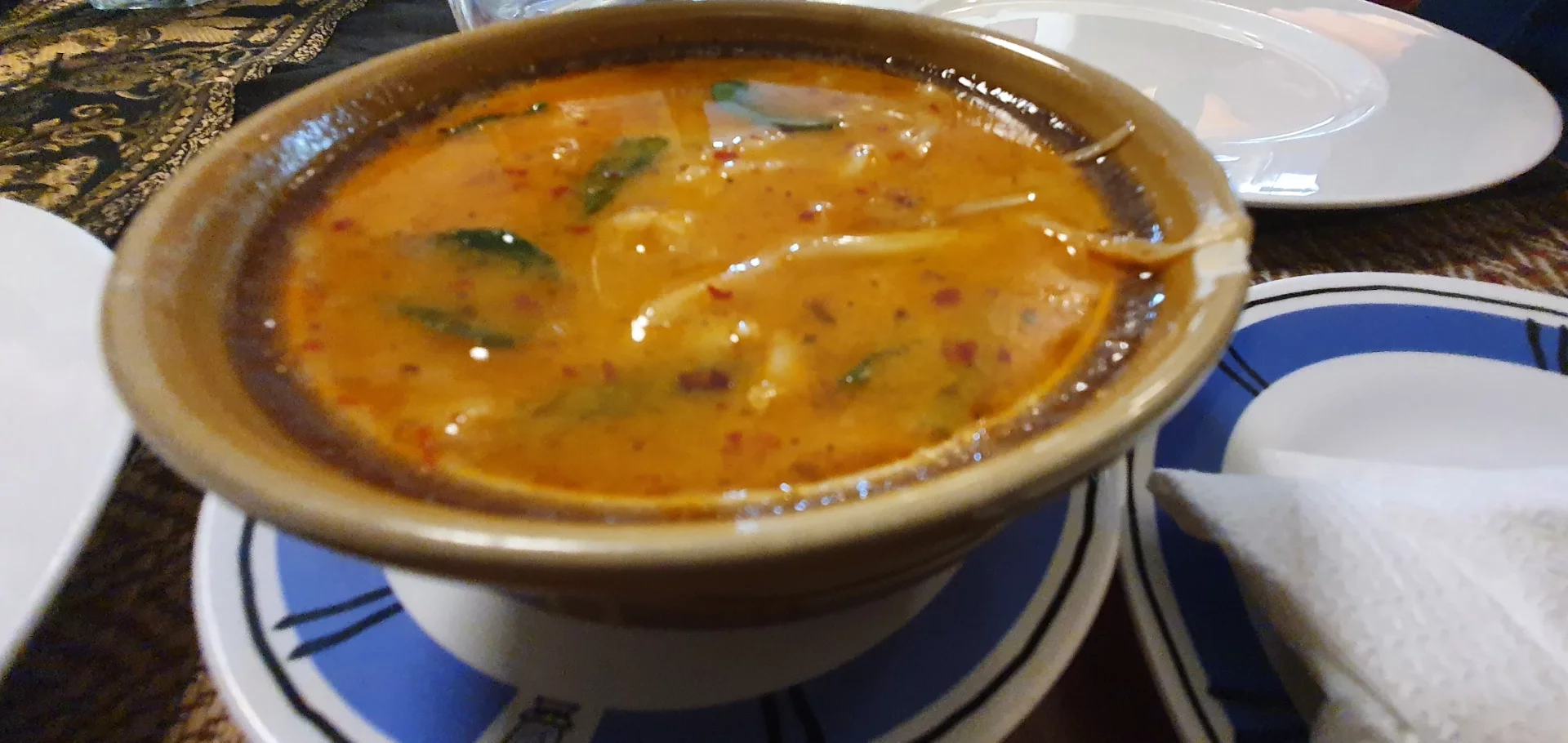 Tom yum soup