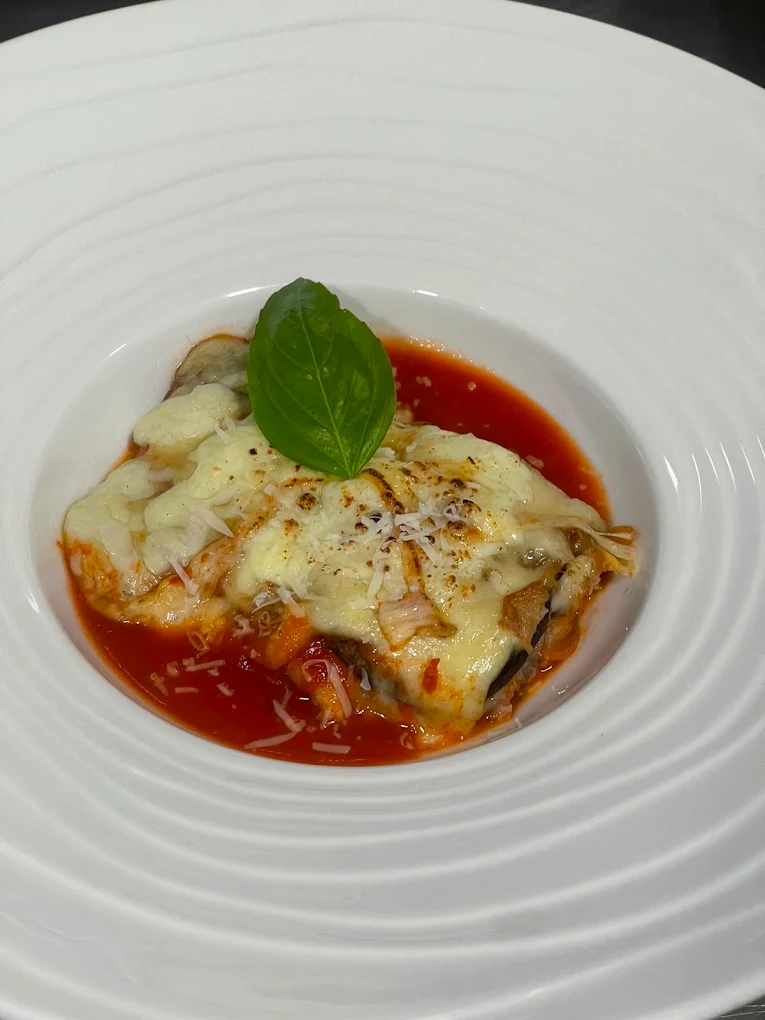 Eggplant Parmigiana Melanzane Alla Parmigiana