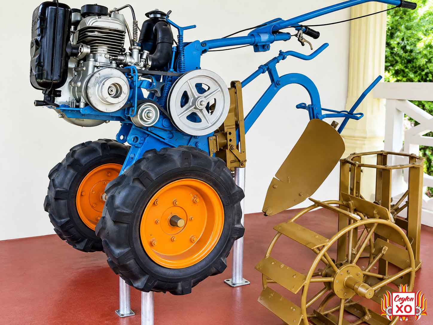 The World's First two-wheeled (Walking) Hand Tractor