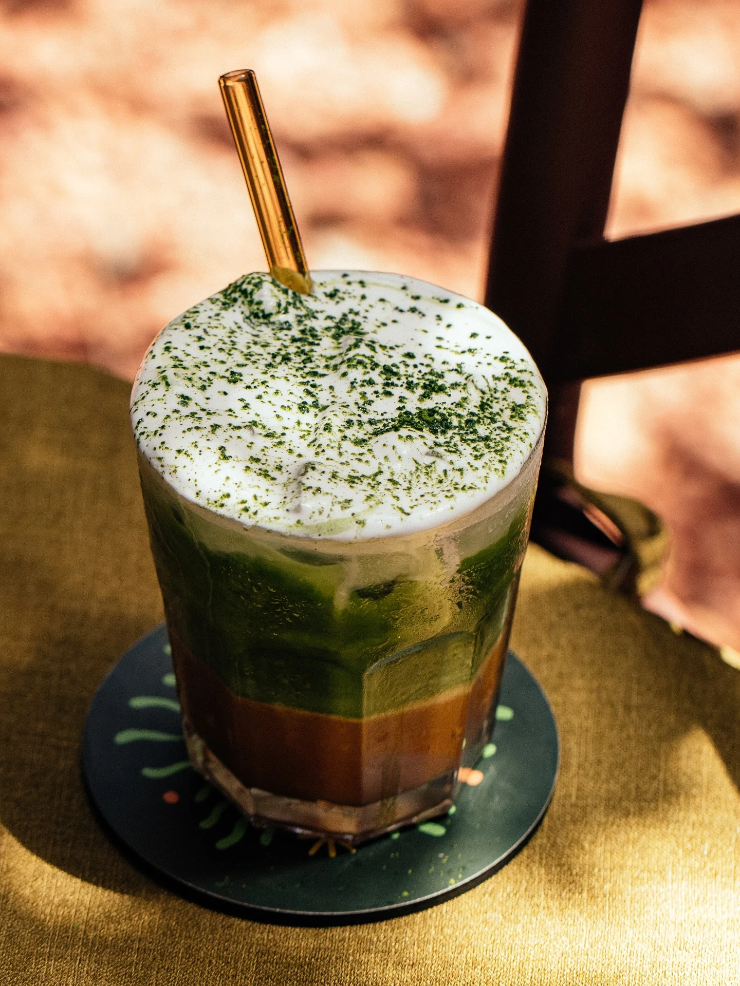 Banana Caramel Matcha