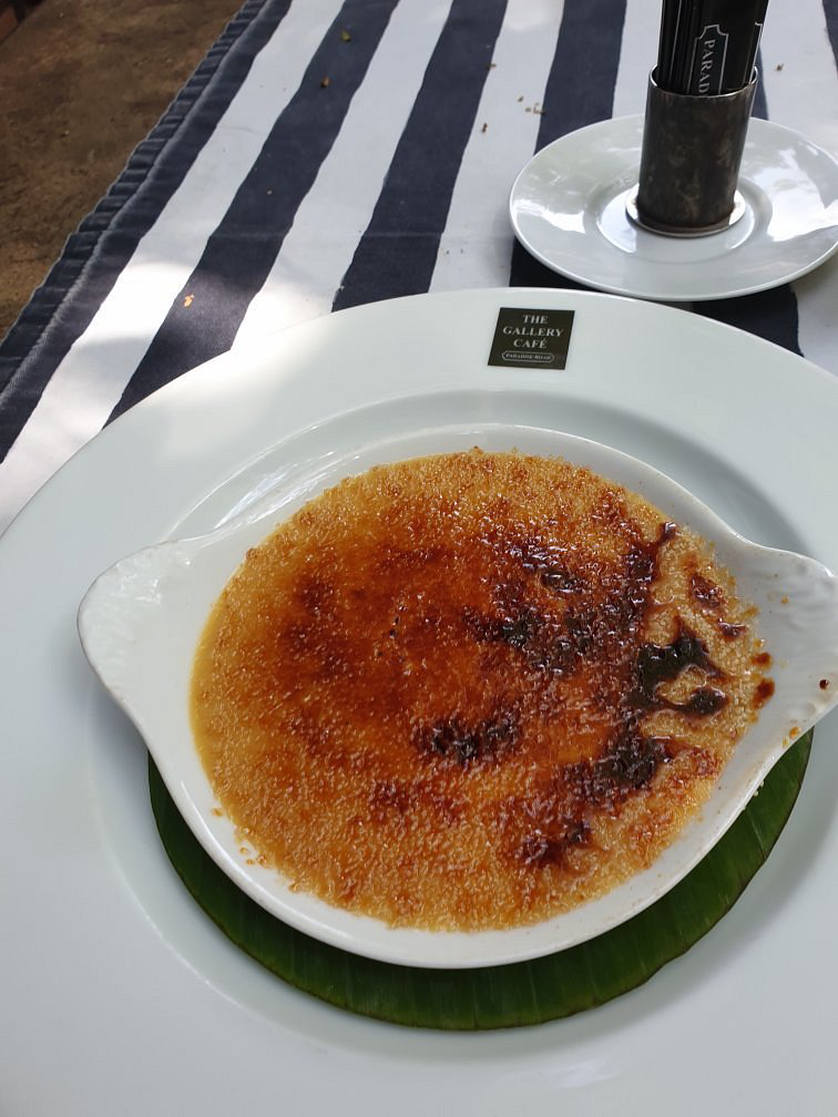 Jaggery crème brûlée
